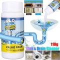 Drain Cleaner Powder. 