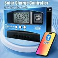 40A 100A MPPT Solar Charge Controller APP Bluetooth LCD Display 12V/24V Dual USB Solar Cell Panel Charger Regulator. 