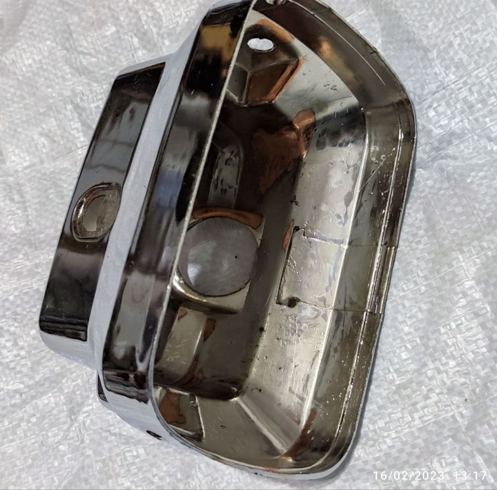 Chrome Headlight Case For CD70