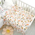 Newborn Baby Blanket Bamboo Cotton Swaddling Wrap Soft Thin Bedding Bath Towel 2 Layer Gauze Stroller Blankets. 