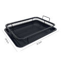 Baking Tray Oil Frying Baking Pan Non-stick Chips Basket Baking Dish Grill Mesh Kitchen Tools.
