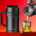 355ML Stainless Steel Coffee Cup – Double Wall Insulated, Leak-Proof, Reusable & Eco-Friendly Travel Mug for Hot & Cold Drinks. 