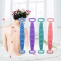 Body Sponge Silicone Back Brushes Bath Towels Scrubber Rubbing Back Peeling Massage Shower Belt Extended Skin Clean Brushes. 