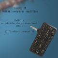 Cuvave Guitar Plug Amp Pa-1 Headphone Mini Amplifier Speakers Combo Amplifier Acoustic Electric Bass Sound Pedal Board Delay H8. 
