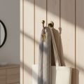 8pcs Wall-Mounted Curtain Holder Window Tassel Rack Clothes Coat Towel Rack Durable Home Decorative Hooks.