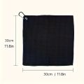 3pcs （30*30cm）3Pack Microfiber Golf Towels for Golf Bags- Waffle Patterned Golf Towel – Machine Washable, Quick Dry and Super Ab. 