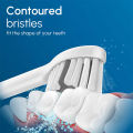 Compatible with Philips Sonicare Electric Toothbrush Replacement Toothbrush Brush Heads 1100 2100 4100 4300 5100 5300 6100 6500. 