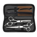 Professional Barber Scissors Accessories Shop 6 Inch Hairdressing Hair Haircut Cutting Thinning Tools Salon Hairdresser's Set. 