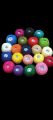 1 pis crochet ball multicolor/metalic/bangle making materials/jewellery making/kundan/pearl ceramic/traditional jewellery/accessories. 