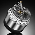 Stainless Steel Timer Kitchen Magnet Mechanical Egg Timer Home Baking Cooking Alarm Clock. 