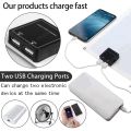 100W 5V Solar Plate  Waterproof Solar Panel Portable Dual USB Solar Battery Charger Outdoor Camping Solar Cells Charging. 