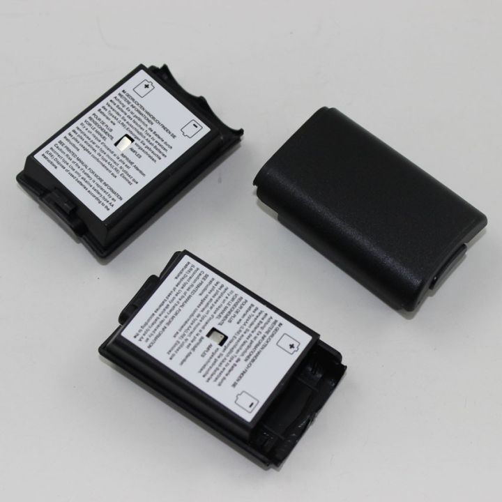 ChengHaoRan%201-2PCS%20White%20Black%20Battery%20Case%20Cover%20Shell%20For%20Xbox%20360/xbox360%20Wireless%20Controller%20Rechargeable%20Battery%20-%20Image%202