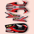 Bike Sticker 125 full kit for/5 piece Stickers for Chain Cover,Tanki,Tapa,/Chain Cover Sticker 125 with Tanki sticker,tapa sticker 2024 Model bike sticker/1piece Chain Cover Sticker sticker 2 piece tapa sticker 2 piece Tanki stickers. 
