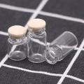 4pcs 1/12 Dollhouse Miniature Glass Mini Simulation Candy Jar Kitchen Food Storage Bottle Furniture Toys for Doll House Decor. 