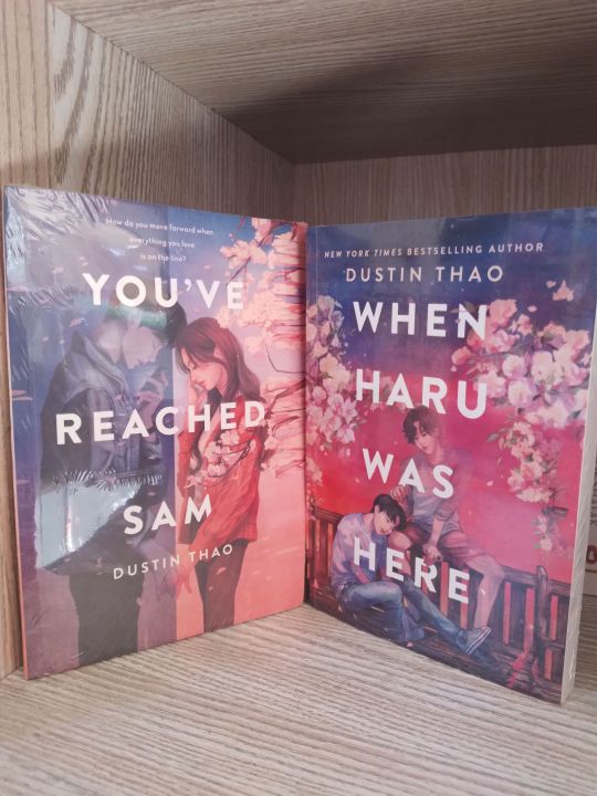 When Haru was here / You've reached sam by dustin thao set of 2 books