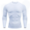 Men Compression Running T-shirt Fitness Tight Long Sleeve Sport Shirts Training Jogging Tops Gym Sportswear Dry Fit Rashgard.
