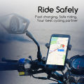 Bicycle Handlebar Mount Waterproof 360° Degree Rotation X-grip Motorcycle Phone Holder With Usb Charger.