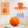 Indoor Children Safety Funny Game Kids Mini Home Exercise Basketball Hoop Set Wall Frame Stand Lifting Basket Hanging Backboard. 