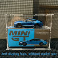 1/64 Model Cars Acrylic Display Case fit for Mini Size MiniGT Tomica Hotwheels Assembled Dust Proof Box Cabinet Toy Vehicles. 
