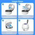 Portable Baby Pacifier Sterilizer Box with Violet Light,180s Quick Clean for Jewelry,Keys,Nail Clippers,Ideal Travel Companion. 