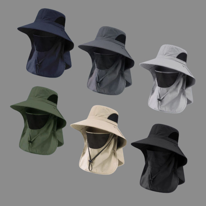 Guide Hat Summer Sun Hats UV Protection Outdoor Hunting Fishing Cap For Men Women ...