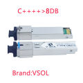 VSOL GPON OLT C+++ 20KM 7DB 8DB 9DB PON module SFP Modules SC port 1490/1310 Compatible With ZTE fiberhome. 