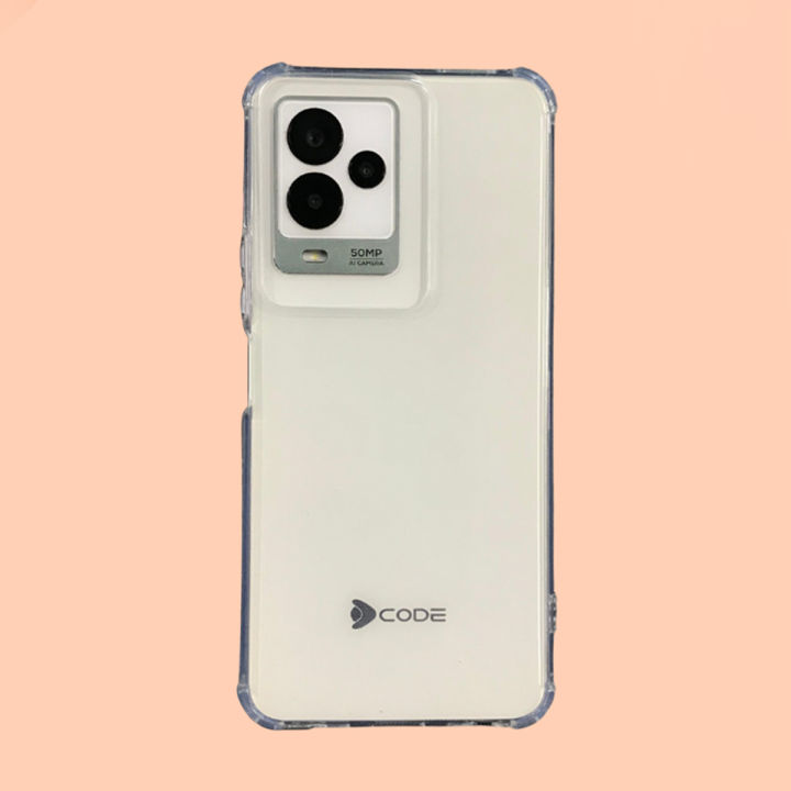 Dcode Bold 3 Pro Transparent TPU Back Cover Anti-Shock Drop Resistance Case for Bold3 Pro De Code
