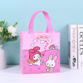 New Non-woven Handbag Cute Cartoon Rabbit Dog Gift Bag Portable Children's Gift. 