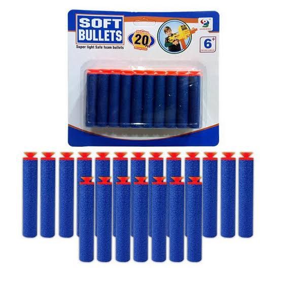 20 PC Sticky Foam Nerf Darts Refill Best quality