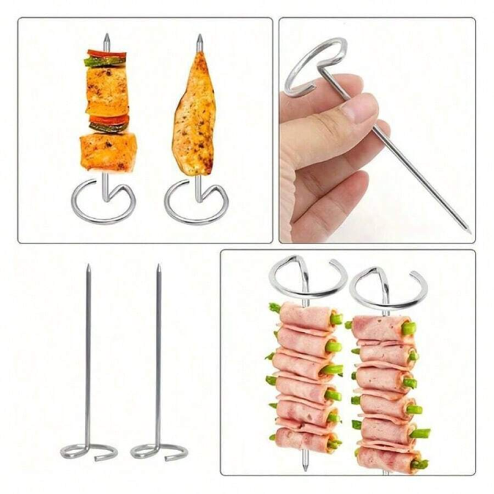 10/20/30pcs%20Kabob%20Skewers%20Stainless%20Steel%20Sticks%20For%20Grilling%20Reusable%20Kebab%20Tool%20Barbecue%20Stainless%20Steel%20BBQ%20Stick%20Chicken%20-%20Image%202