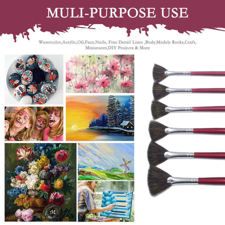 high-grade%20sable%20hair%206pcs/set%20fish%20tail%20fan%20shape%20Watercolor%20gouache%20acrylic%20paint%20pen%20artist%20oil%20painting%20brush%20art%20supplies%20-%20Image%205