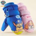 Genuine Paw Patrol Children Ski Gloves Kids Windproof Plus Velvet Mittens Winter Warm Thick Snowboard Snow Gloves Skiing Mitten.