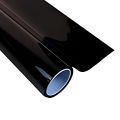 Black Tinted Glass Paper Self-Adhesive PVC Film for Windows and Doors - Multiple Sizes Available. 
