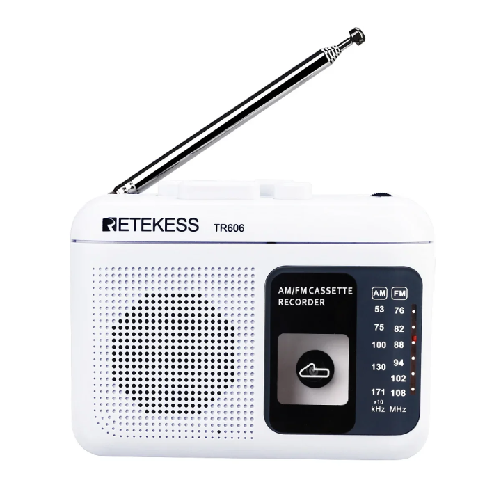 Retekess%20TR606%20White%20Cassette%20Playback%20Radio%20FM/AM%20Portable%20%20Voice%20Recorder%20Support%20Built-in/External%20Microphone%20Recording%20USB%20C%20-%20Image%207