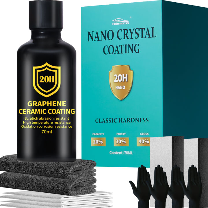 20H Graphene Ceramic Coating with Self Healing UV Track Technology Car ...