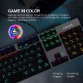 P-H-I-L-I-P-S G404 ESPORTS Mechanical Gaming Keyboard RGB Blue Switch Rainbow Light  SPK8404 USB Wired Keyboard. 
