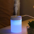 200ML USB Mini Humidifier - Ultrasonic LED Essential Oil Diffuser Portable Car Purifier & Aroma Anion Mist Maker for Home Office. 