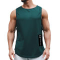 Men Gym Singlet Muscle Stringer Tank Tops Underwear Fitness Sports Sleeveless Shirt Brand Print Tops Workout Vest Male Clothing. 