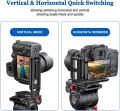 Universal Camera L Bracket Quick Release L Plate 1/4 Inch Screw Swiss Vertical Video Compatible for    Fuji. 