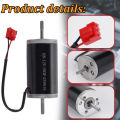 12V 5Kw Motor Red Plug Parking Heater Fan Assembly Motor Is Suitable for Car Heater Accessories. 