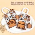 Capi Cartoon Card Cover, Student School Card Access Control Card, Water Card Bag, Cute Transparent ID Cover, Protective Cover.