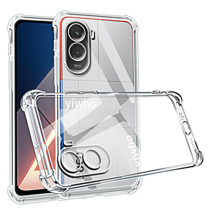 For Xiaomi Poco M7 4G M7 Pro 5G M7plus Protective Transparent Phone Case Clean Back Cover Protector M7Pro 5G M6 Pro M7 Plus4G