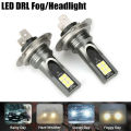 H7 Headlight Bulb Kit Car Fog Light Bulbs High Low Beam 110w Super-Bright 6000k White Car Driving Running Lamp LED Light 12V 24V. 