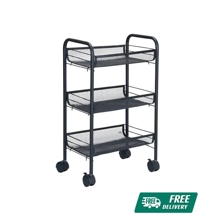 RFL Metal Mesh Trolley 3 layer 652559 | Daraz.com.bd