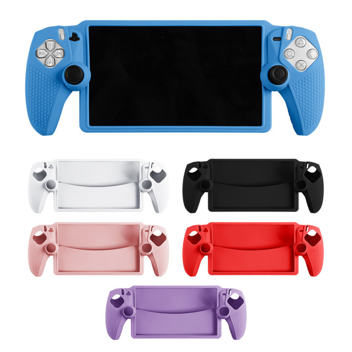 Protective Skin Cover For  Playstation PS5 Silicone Case Handheld Cover For  PS5 Controller Accessories Box Scratches