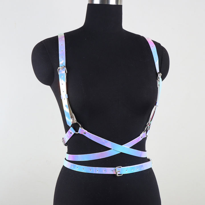 Anime%20Angel%20Wing%20Faux%20Leather%20Harness%20Waist%20Shoulder%20Goth%20Punk%20Women%20Strap%20Summer%20Cosplay%20Prop%20Mutil%20Color%20Bandage%20Costume%20Vest%20-%20Image%202