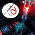 6V 12V 24V DC Car Truck Voltage Circuit Tester Digital Display Long Probe Pen Light Bulb Automobile Diagnostic Tools Auto Repai. 