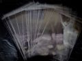 (7" x 10") 150 pcs Crystal Cellophane Poly for Packaging Material Print Label.