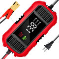12V 2A Smart Battery Charging Tool Battery Trickle Charger Maintainer Fully Automatic Battery Charger for Car Truck Battery. 