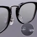 DIY Air Chamber Clear Oval Eyeglass Nose Bracket Silicone Nose Pads Eyewear Bracket Anti-drop Sunglasses Glasses Accessories. 